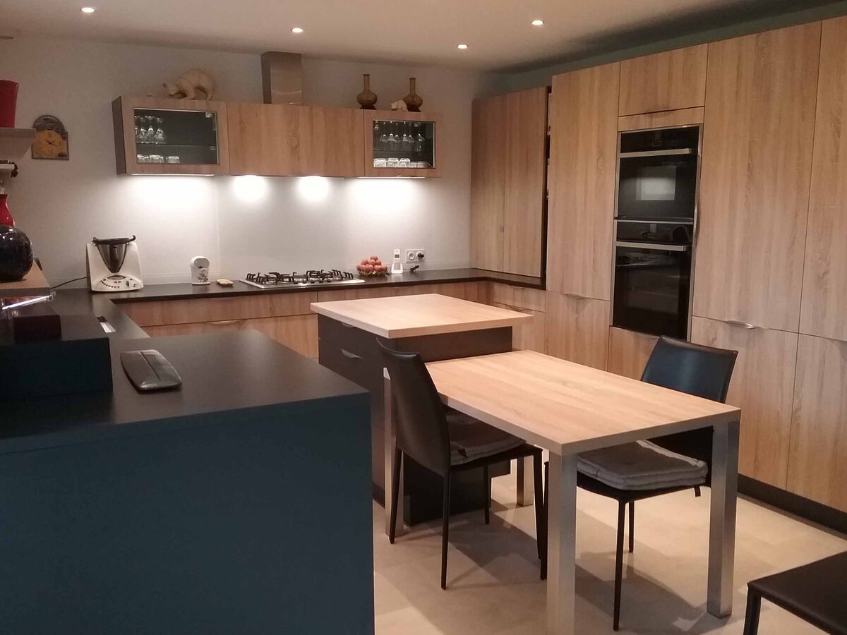 Cuisine équipée sur mesure Trend + Chêne timber