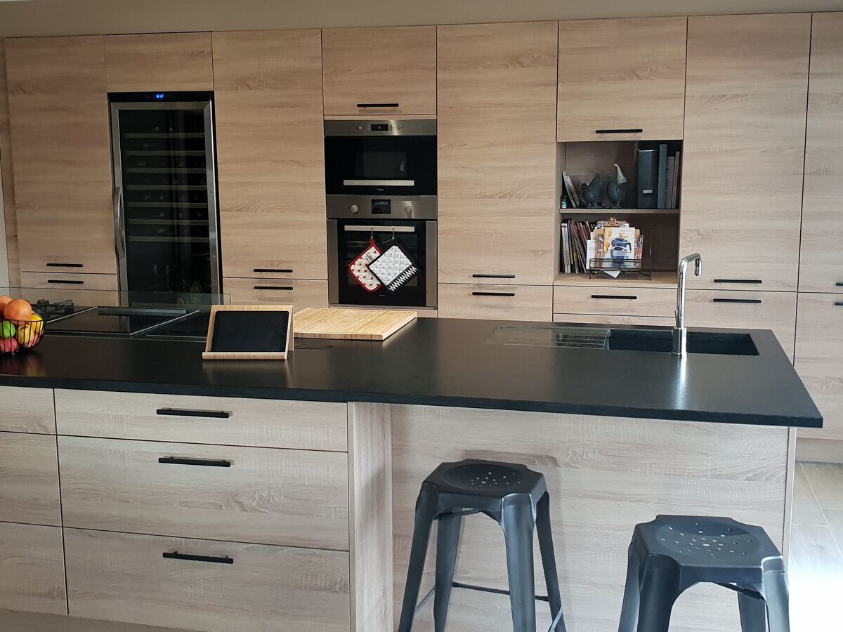 Rénovation cuisine équipée sur mesure Trend Chêne Timber