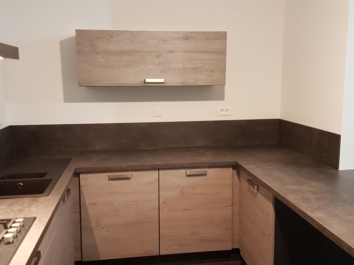 Cuisine avant-après sur mesure Label Chêne Sable Synchrone