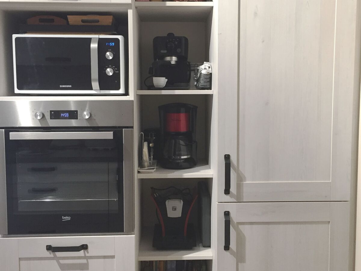 Cuisine avant-après sur mesure Trend Cube Artic Wood