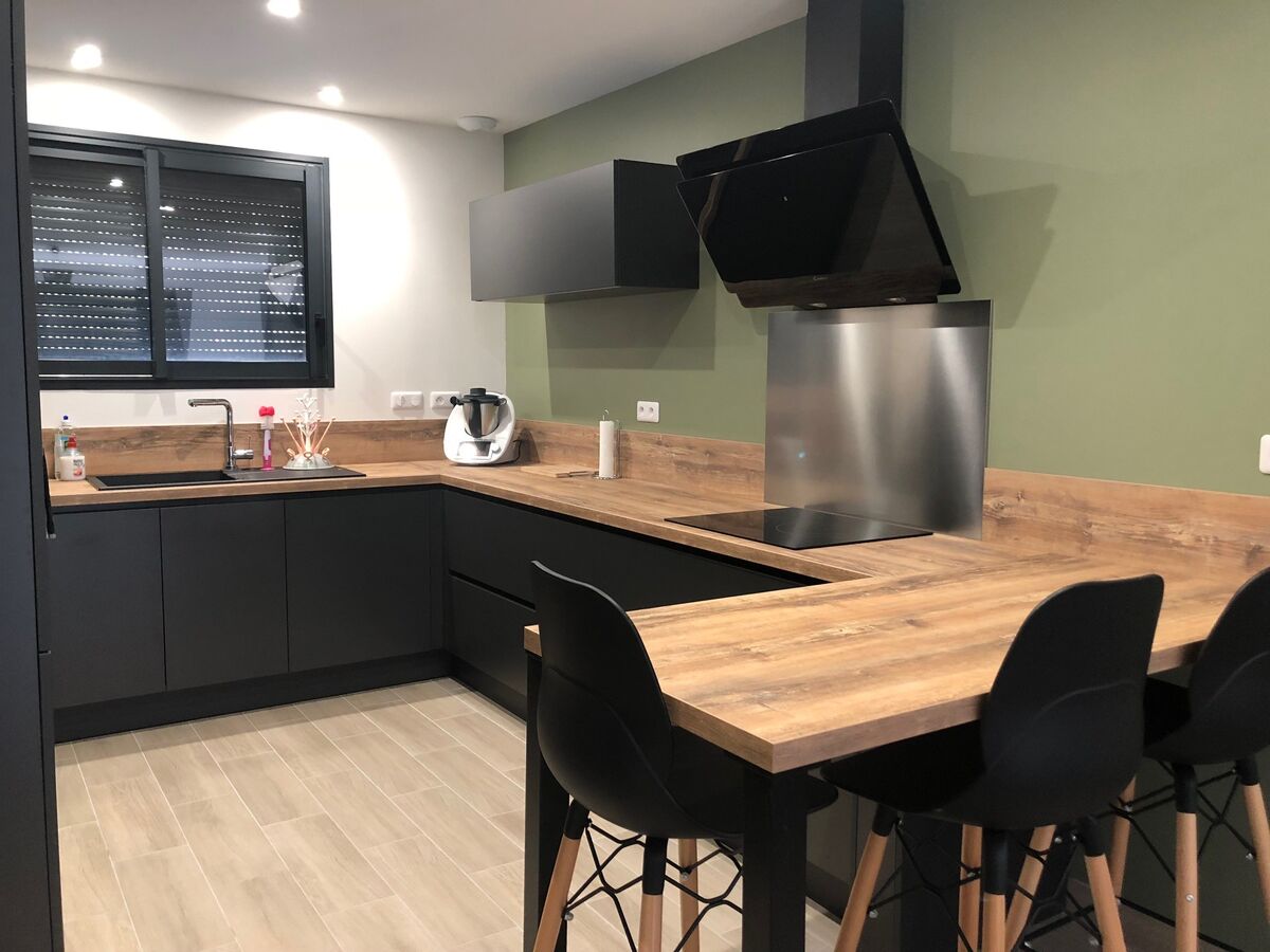 Cuisine avant-après sur mesure Trend Ombre Soft