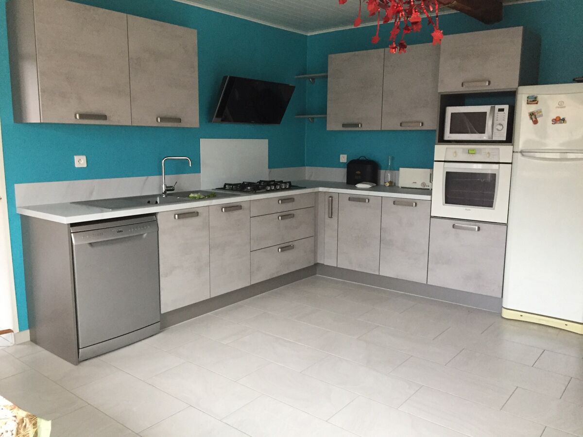 Cuisine équipée sur mesure Trend Béton Clair