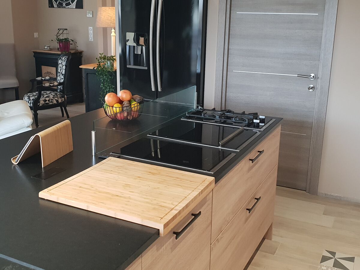 Cuisine avant-après sur mesure Trend Chêne Timber