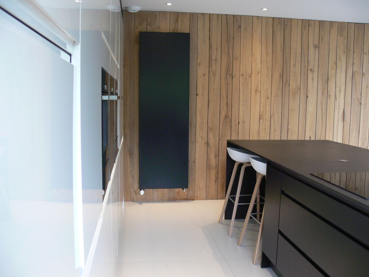 Cuisine avant-après sur mesure Pure Brillant Blanc Brillant