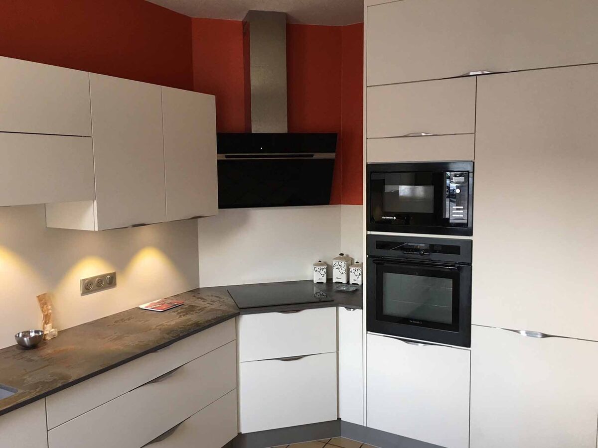 Cuisine équipée sur mesure Trend Pannacotta mat