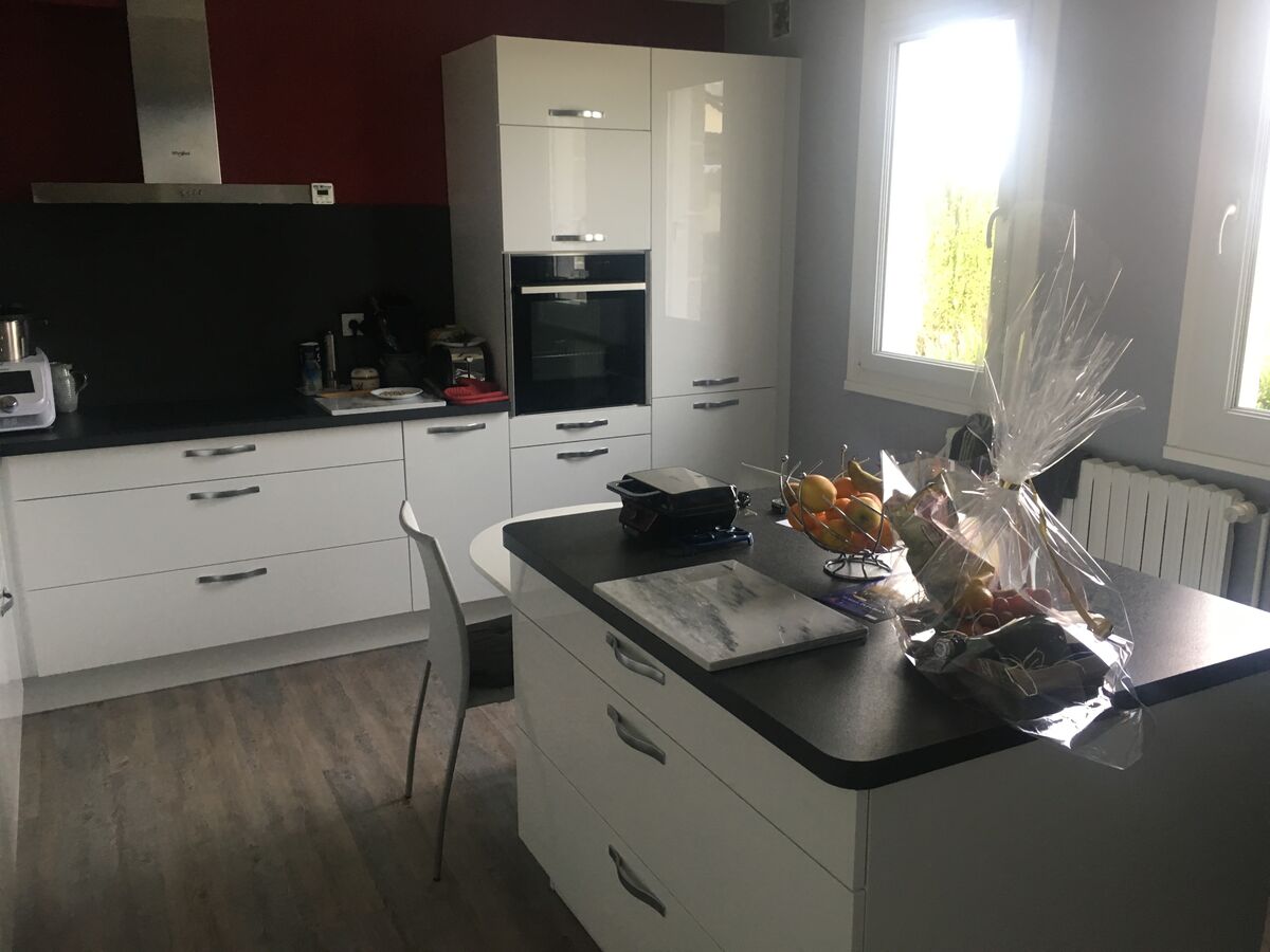 Rénovation cuisine équipée sur mesure Light Blanc Brillant