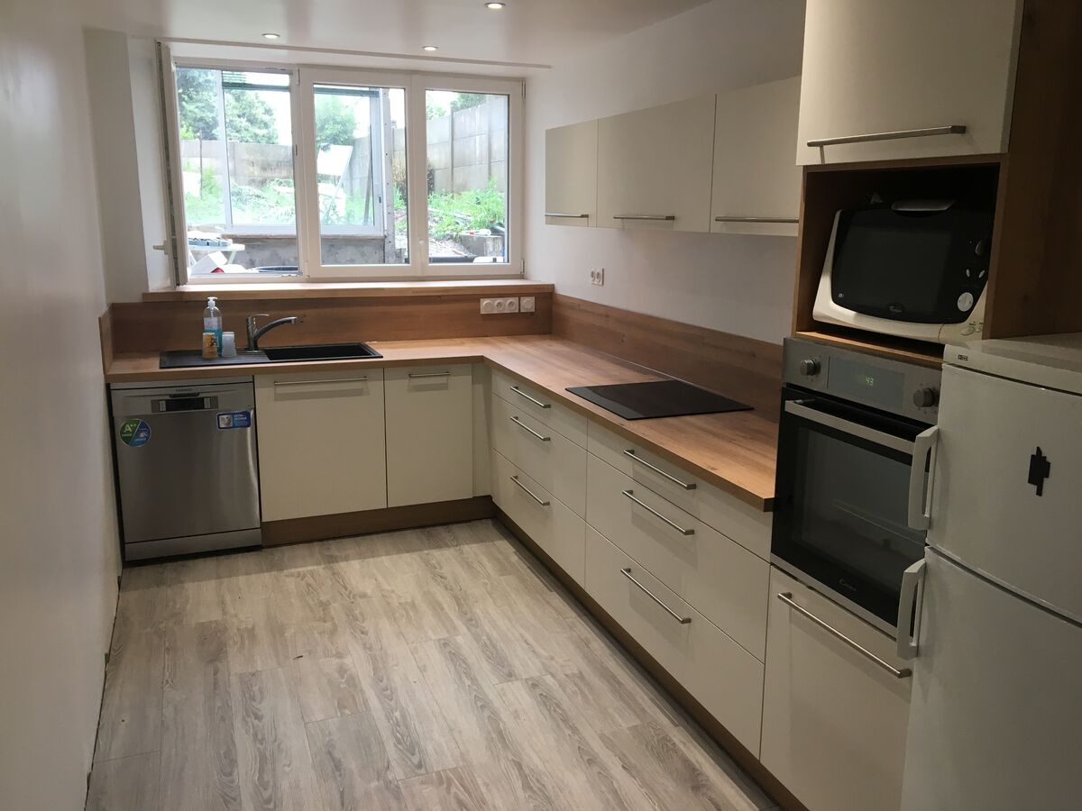 Rénovation cuisine équipée sur mesure Trend Pannacotta Mat