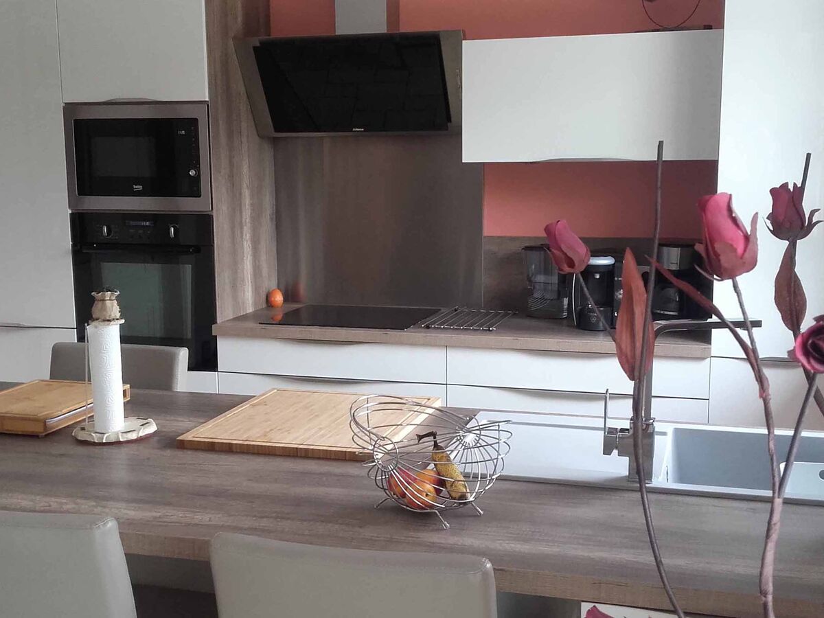 Cuisine équipée sur mesure Light Blanc brillant