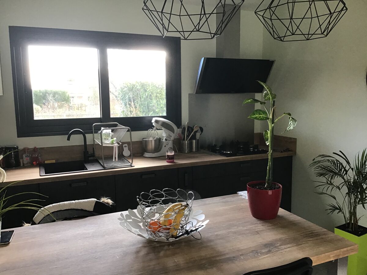 Cuisine avant-après sur mesure Trend Dark Fusion