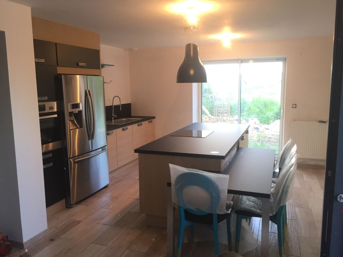 Rénovation cuisine sur mesure Trend + Artic wood et Velvet Noir Soft