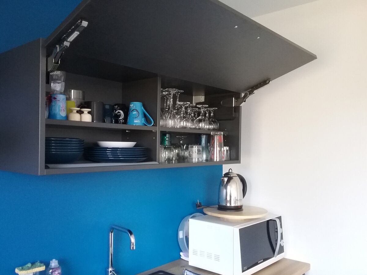 Cuisine avant-après sur mesure Label Métal Brossé