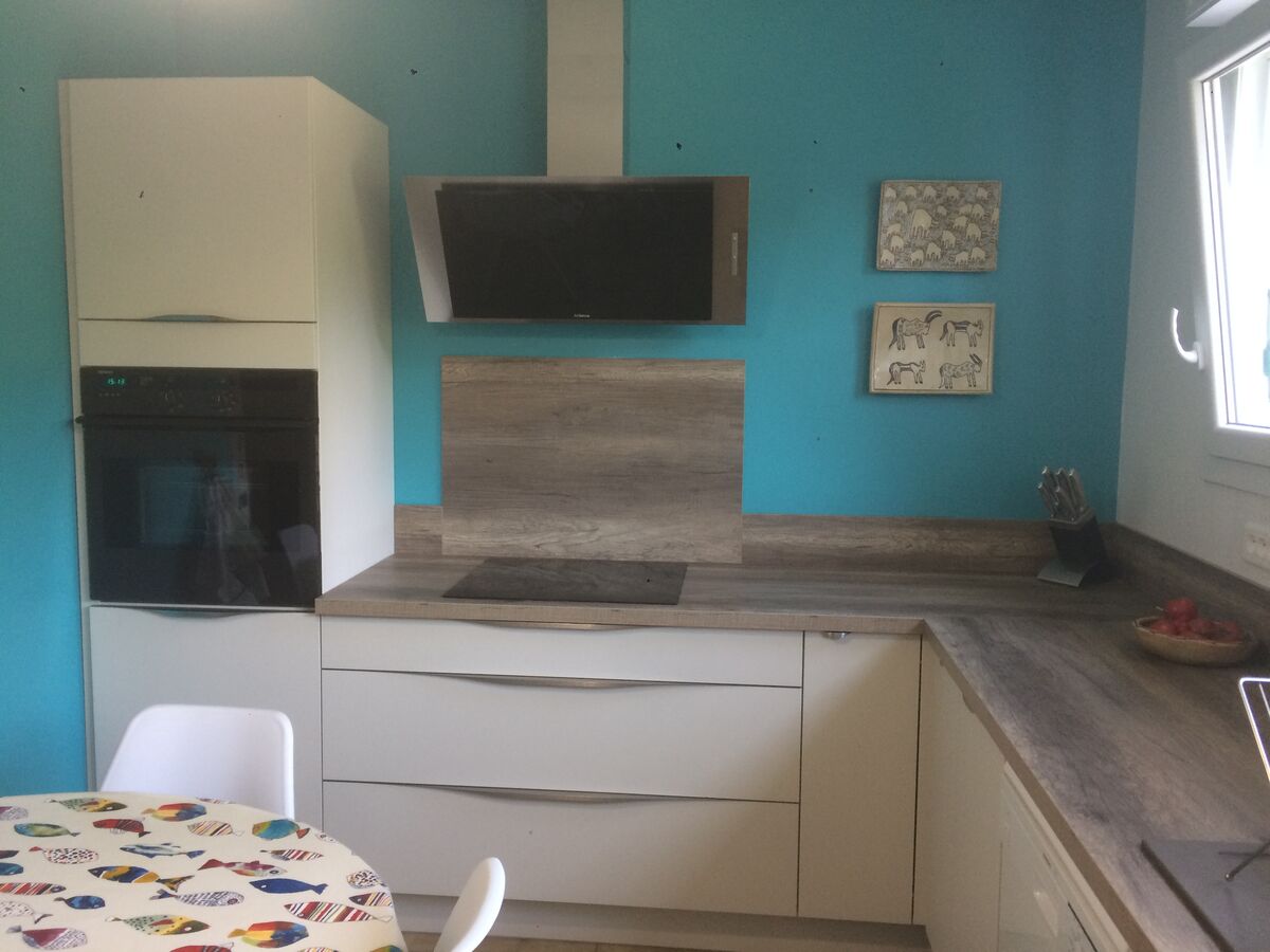 Rénovation cuisine sur mesure Trend Pannacotta mat