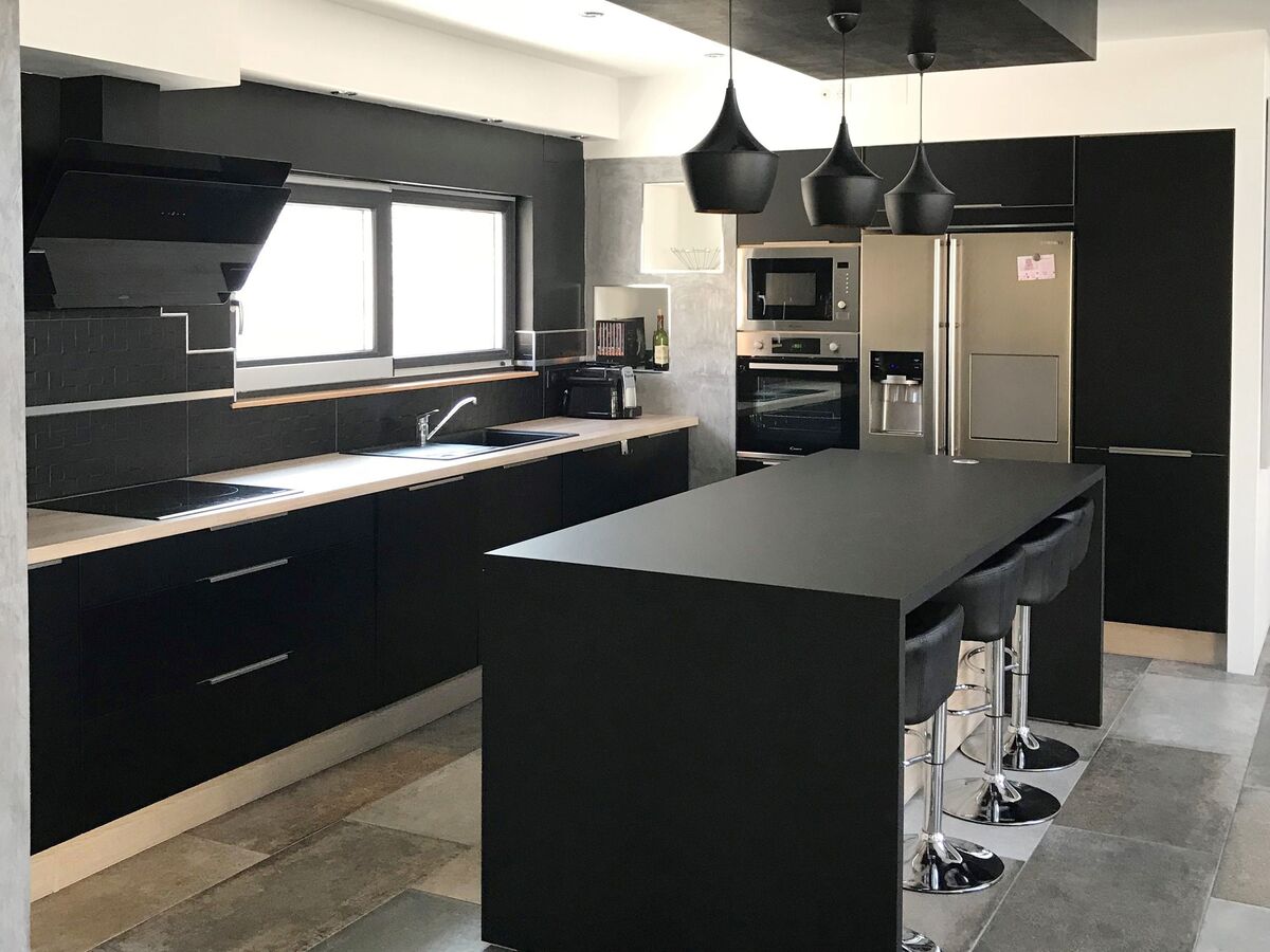 Rénovation cuisine équipée sur mesure Velvet Noir Soft