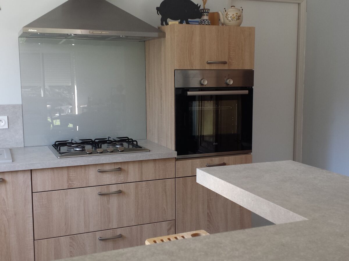 Rénovation cuisine sur mesure Trend + Chêne timber