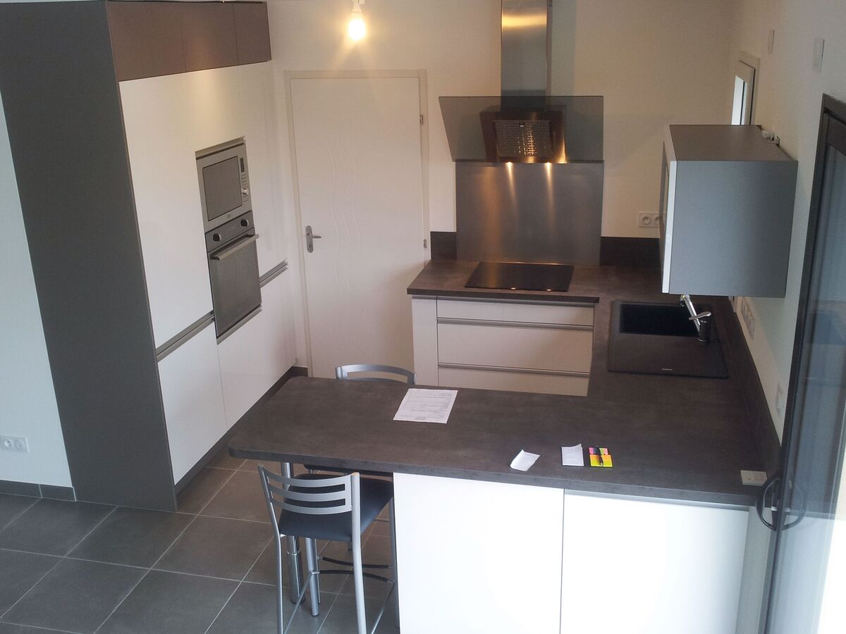 Rénovation cuisine sur mesure Light Blanc brillant