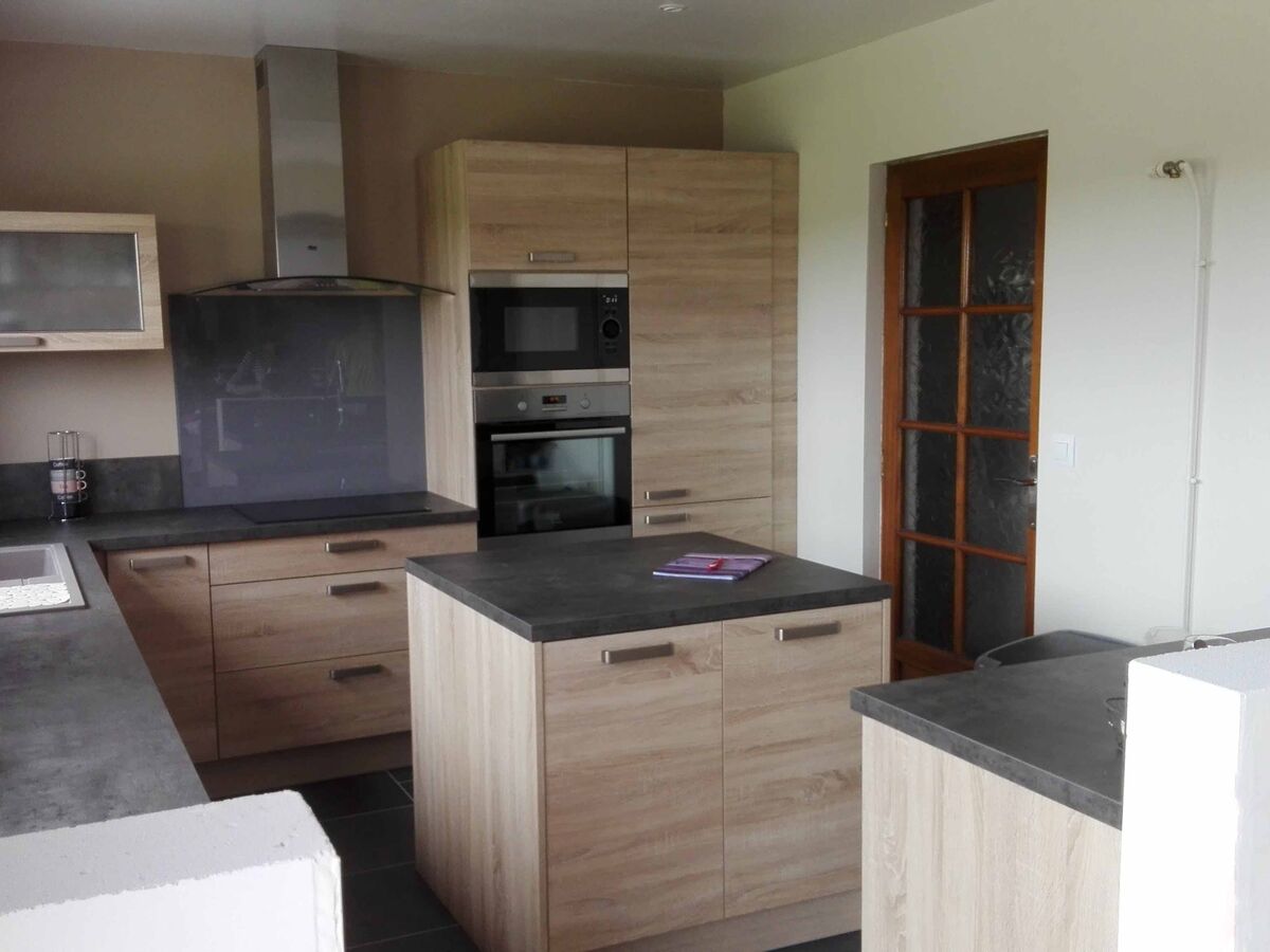 Rénovation cuisine sur mesure Trend + Blanc Mat