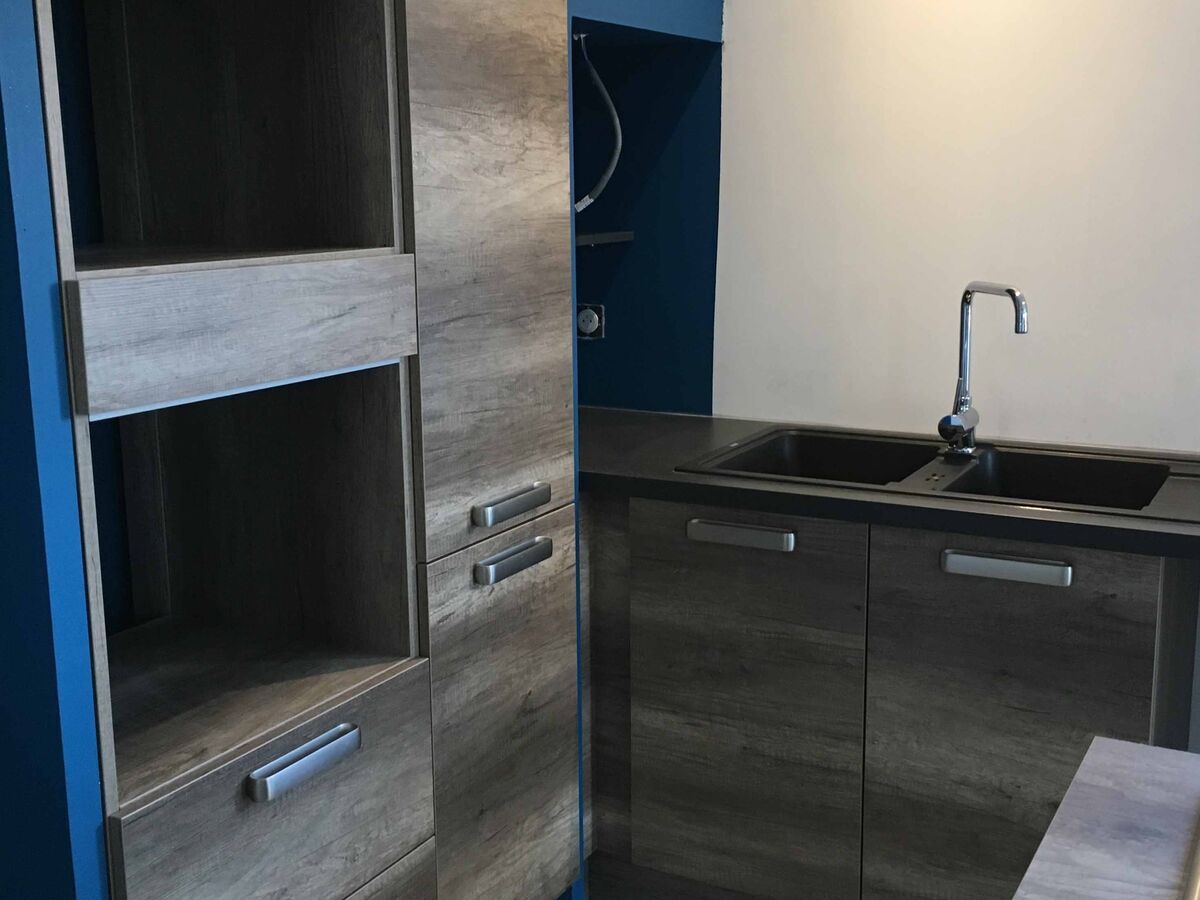 Cuisine avant-après sur mesure Trend + Winoka