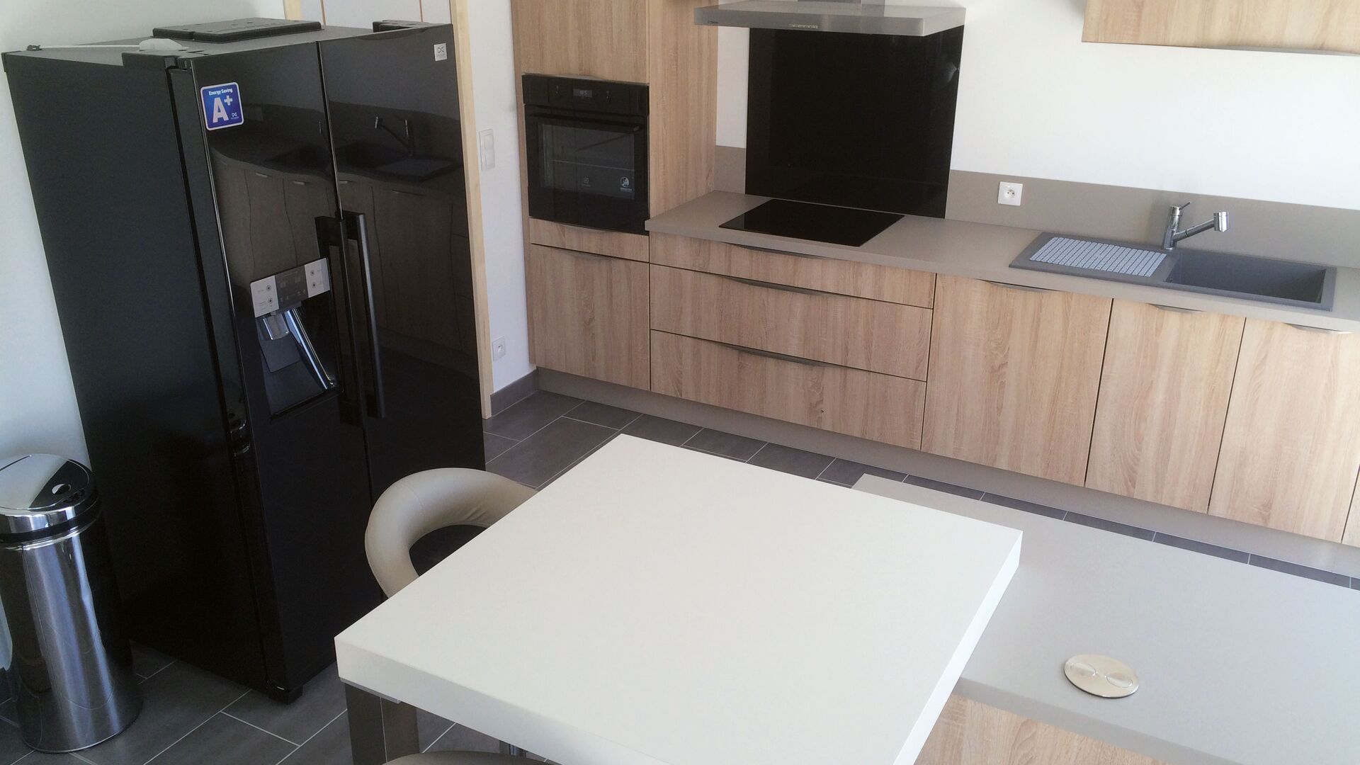 Cuisine équipée sur mesure Trend + Chêne timber