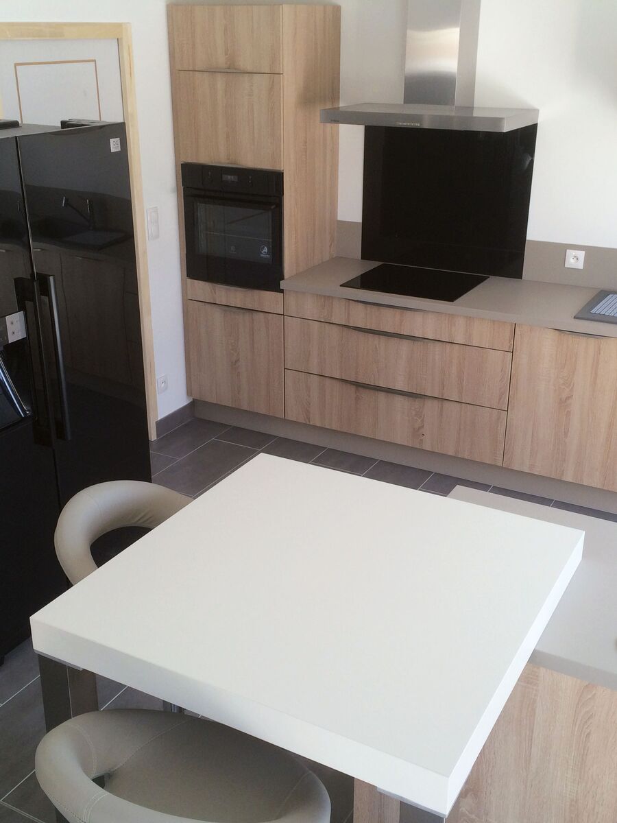 Cuisine équipée sur mesure Trend + Chêne timber