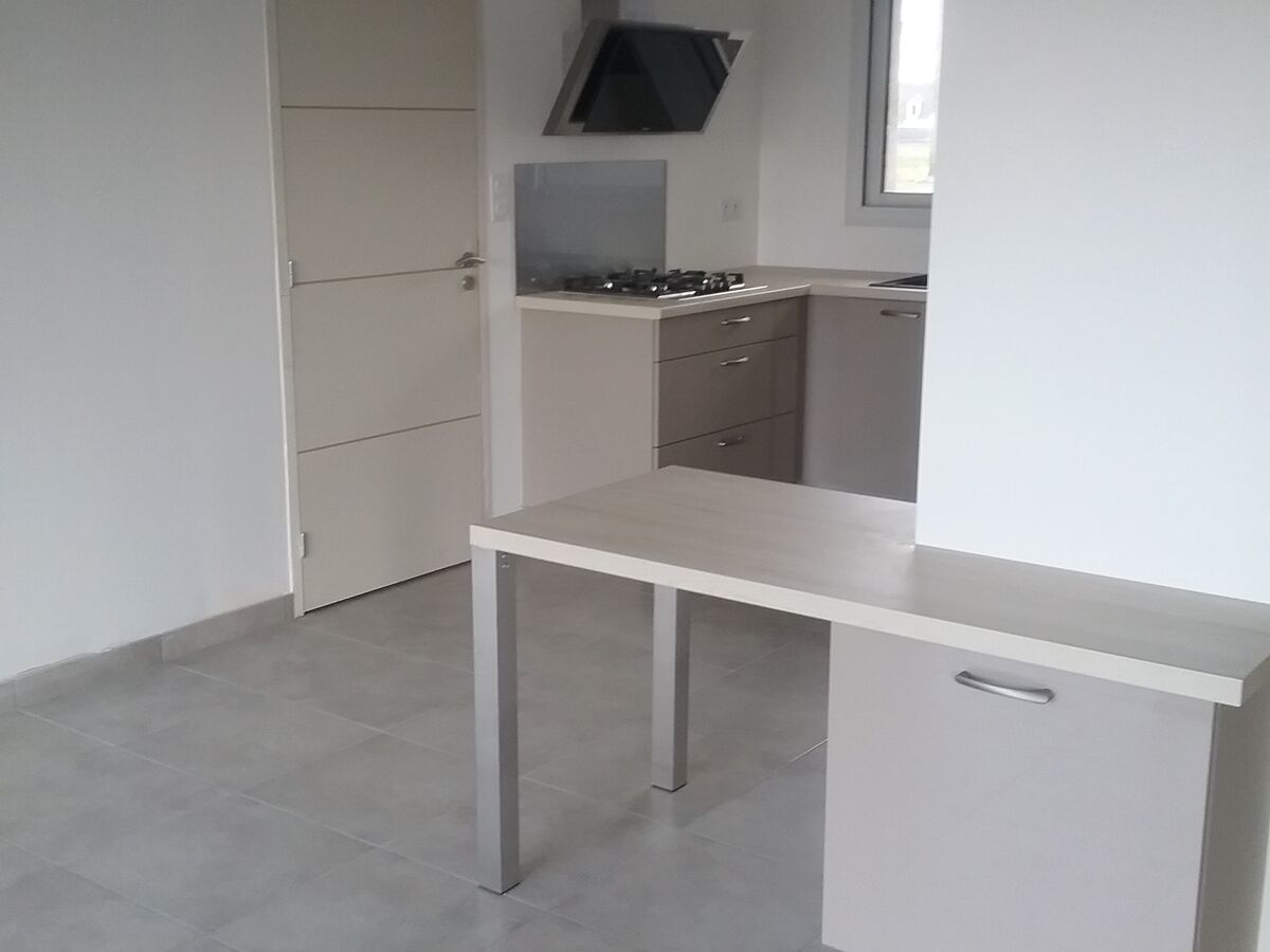 Cuisine avant-après sur mesure Light Grege Majestic Brillant