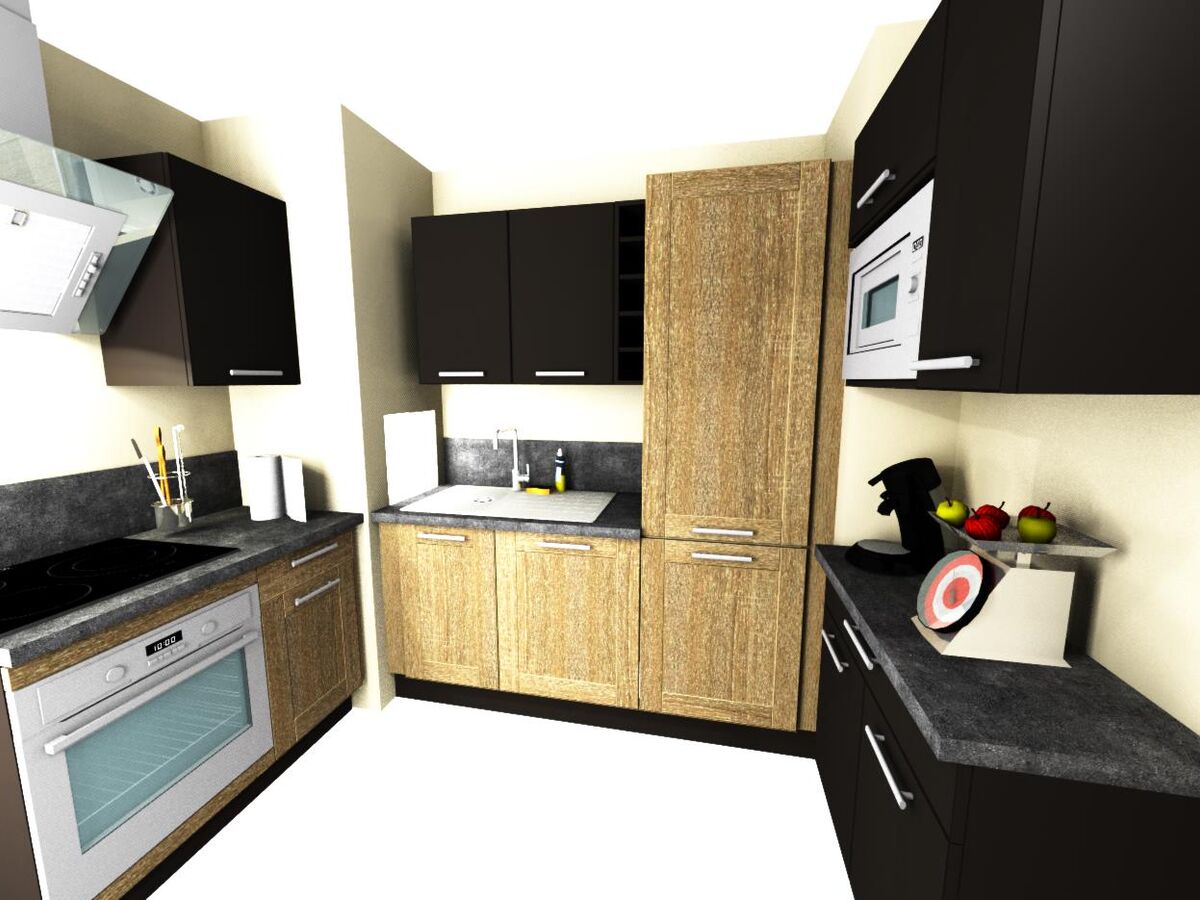 Cuisine avant-après sur mesure Trend + Ombre soft