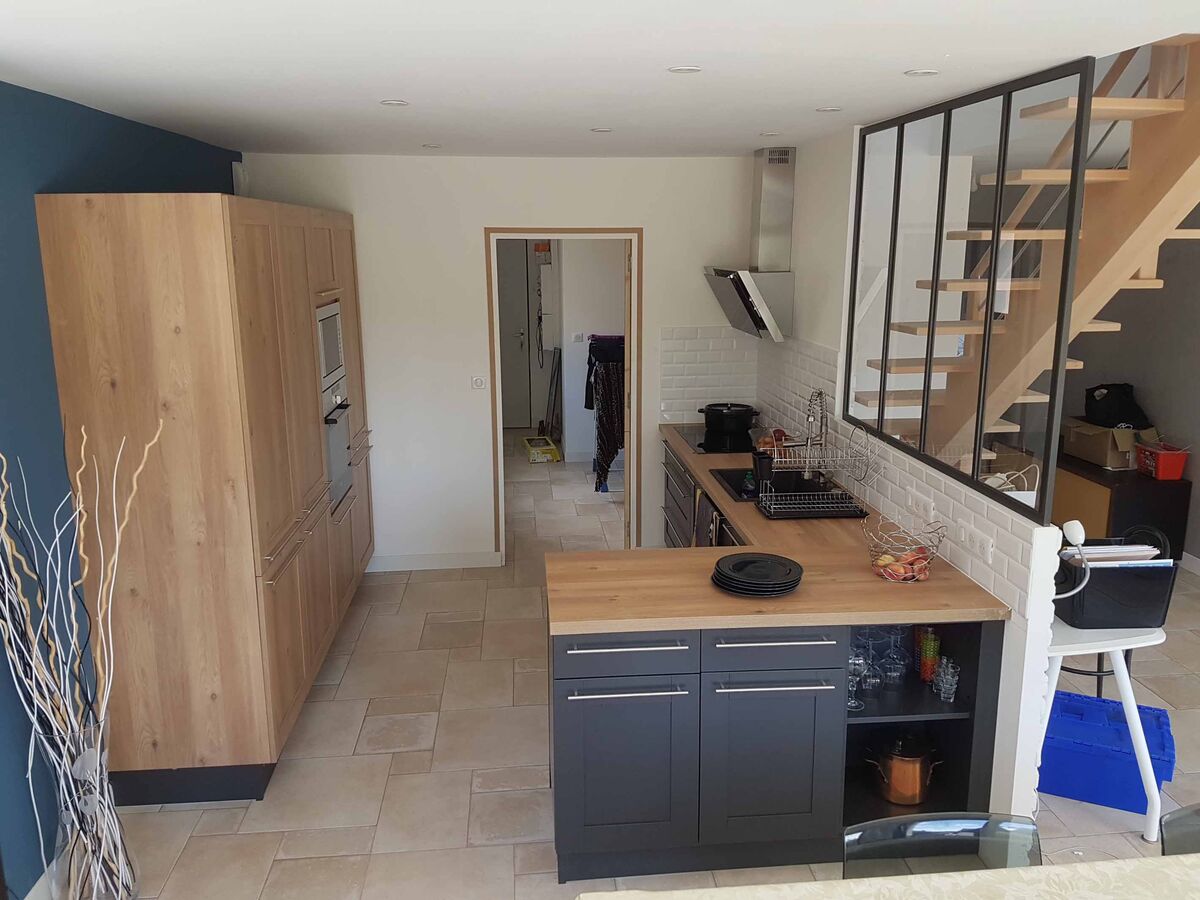 Rénovation cuisine sur mesure Trend Cube Ombre soft