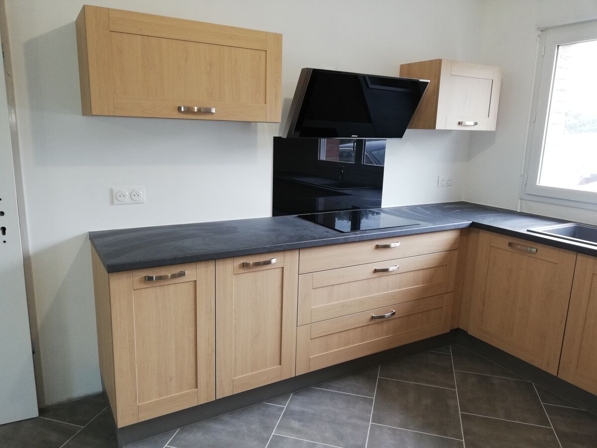 Rénovation-cuisine équipée sur mesure Trend Cube Soft Oak