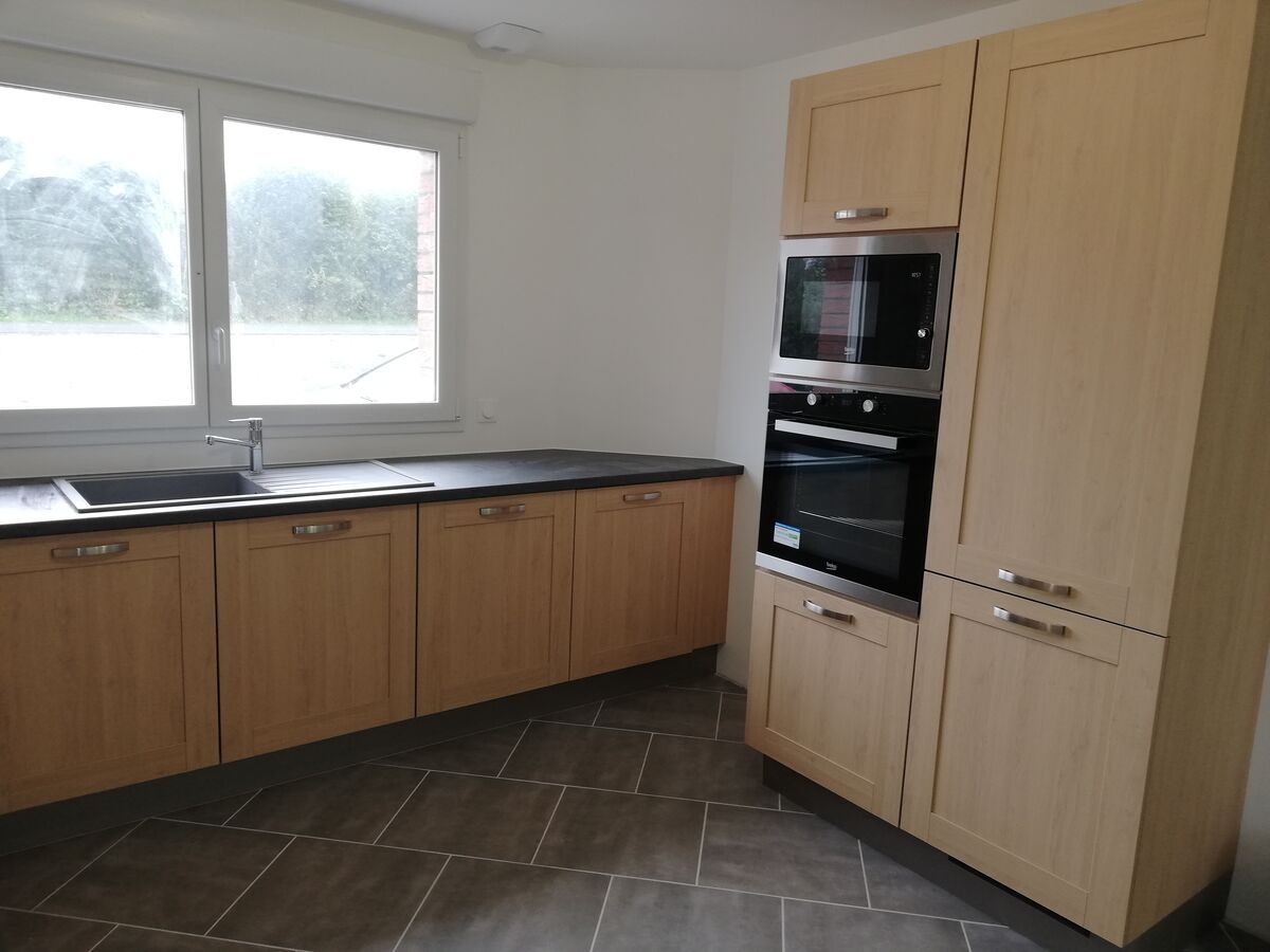 Cuisine avant-après sur mesure Trend Cube Soft Oak