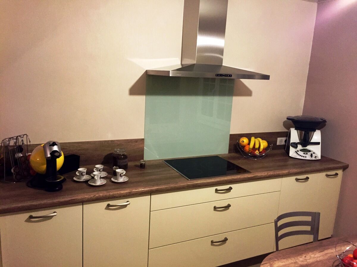 Rénovation cuisine sur mesure Light + Pannacotta Majestic brillant