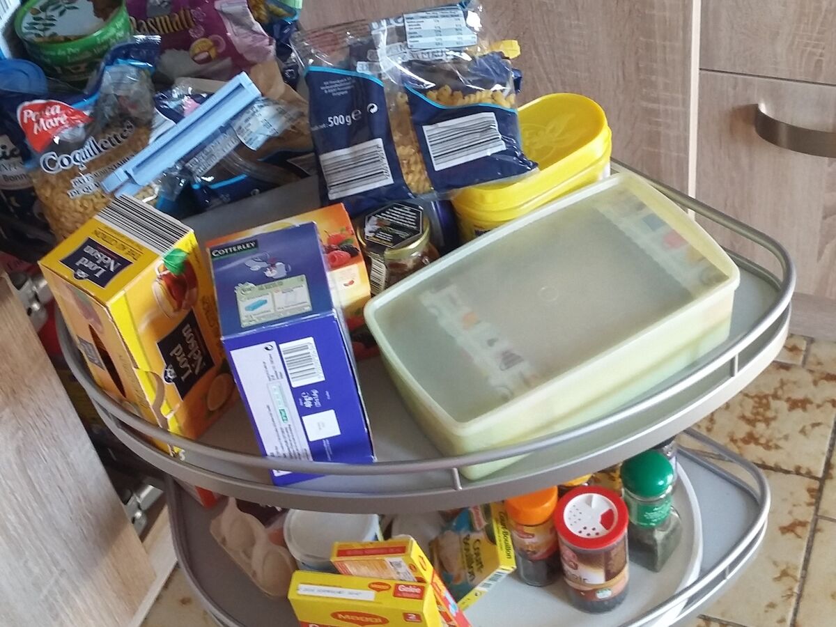 Cuisine avant-après sur mesure Trend + Chêne timber