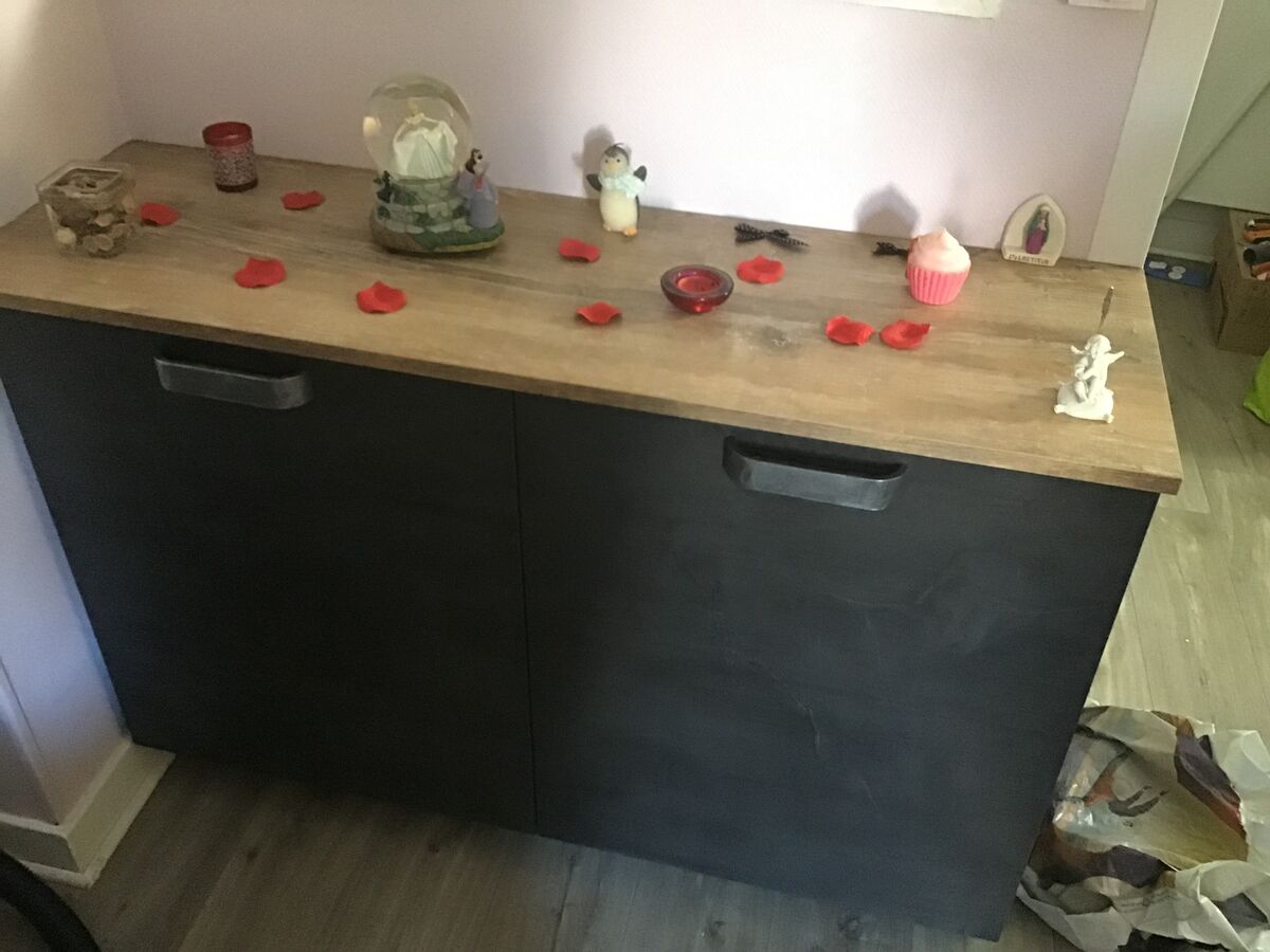 Rénovation cuisine équipée sur mesure Trend Dark Fusion