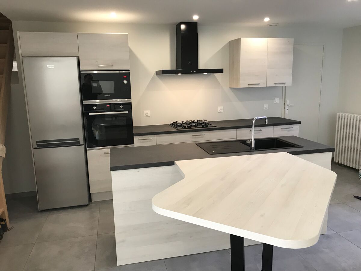 Cuisine équipée sur mesure TREND Artic Wood