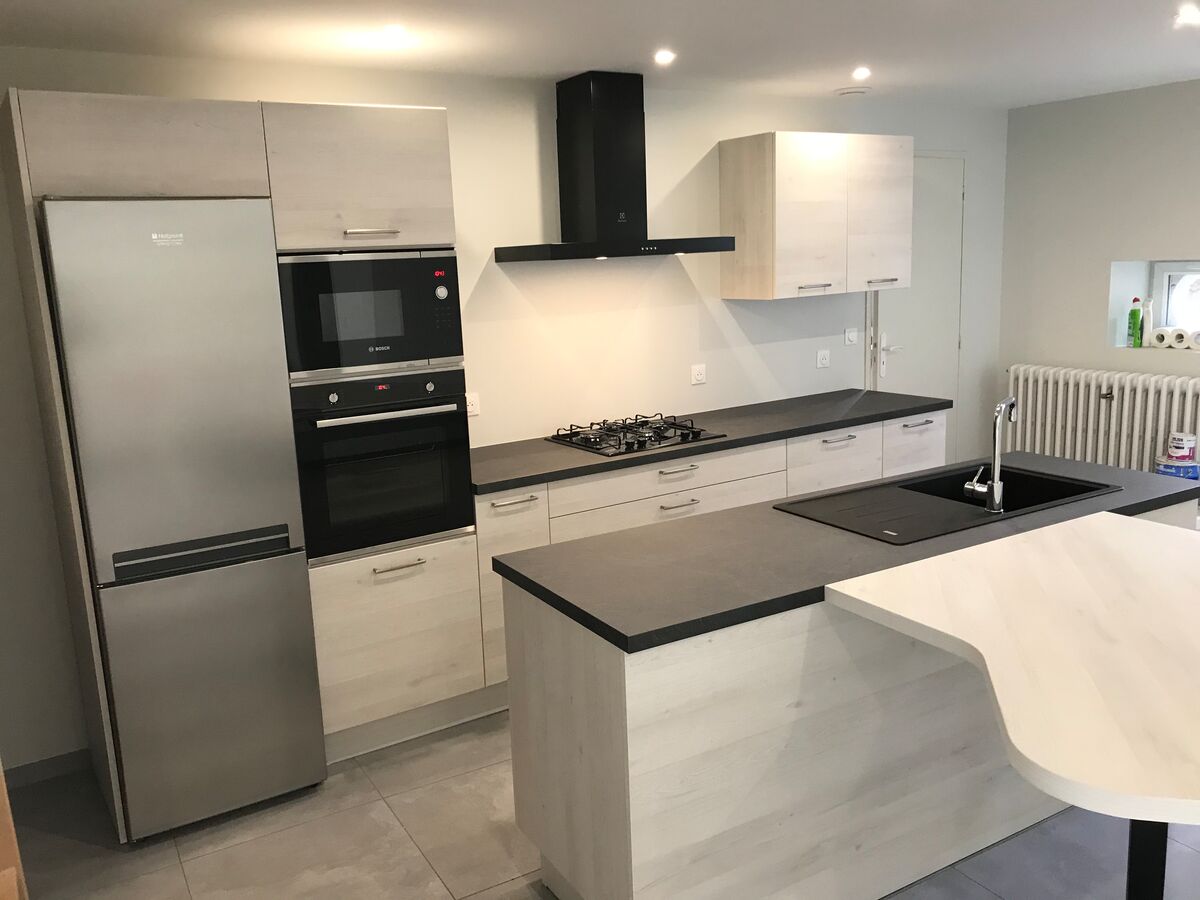 Rénovation cuisine équipée sur mesure TREND Artic Wood