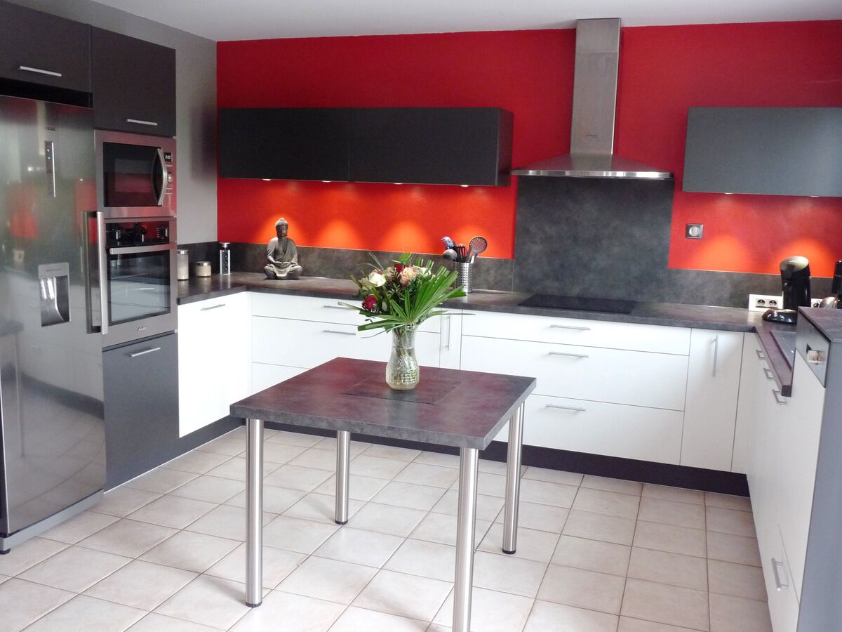 Cuisine équipée sur mesure Light Blanc brillant