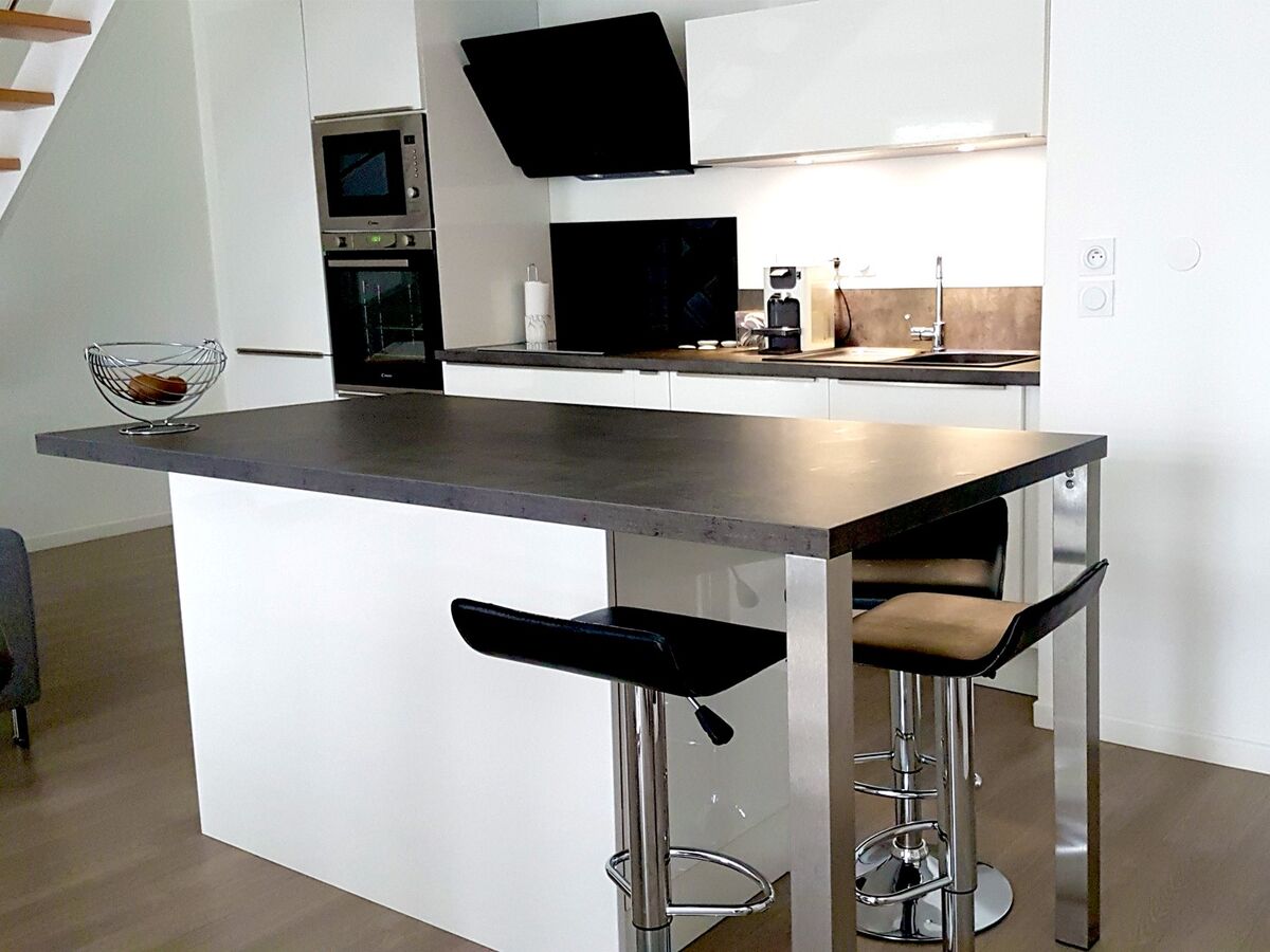 Rénovation cuisine équipée sur mesure Light Blanc Brillant