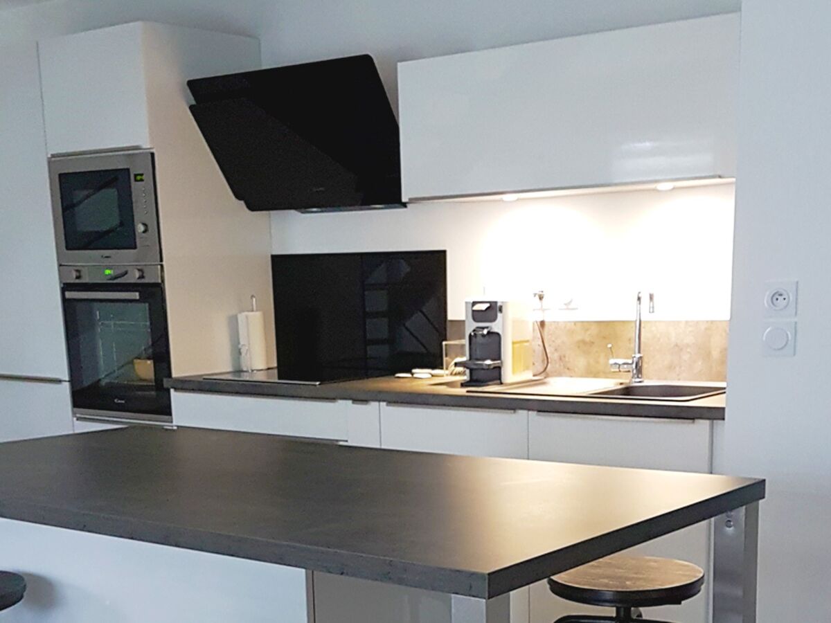 Cuisine avant-après sur mesure Light Blanc Brillant