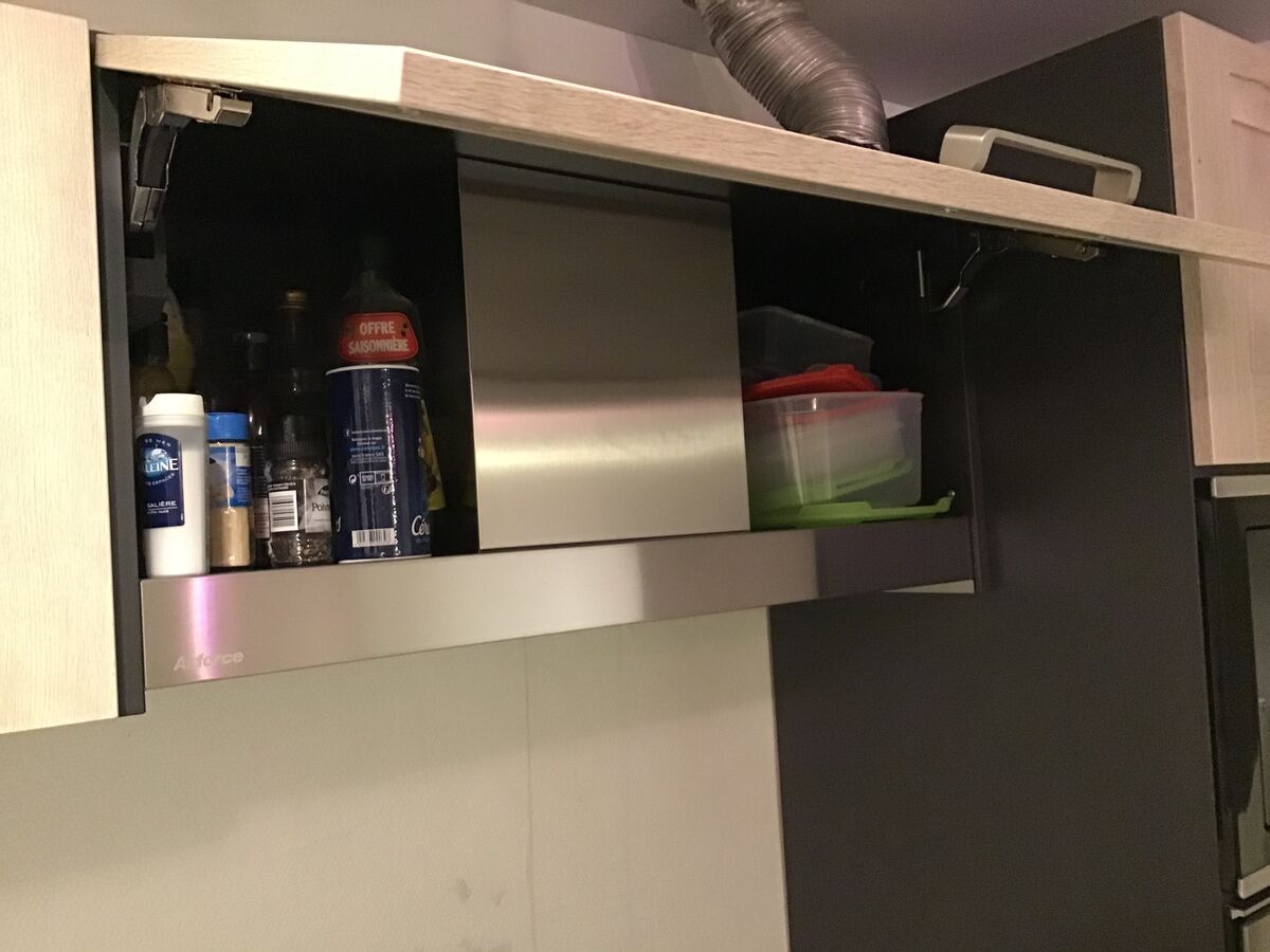 Cuisine avant-après sur mesure Label Cube Havana Oak