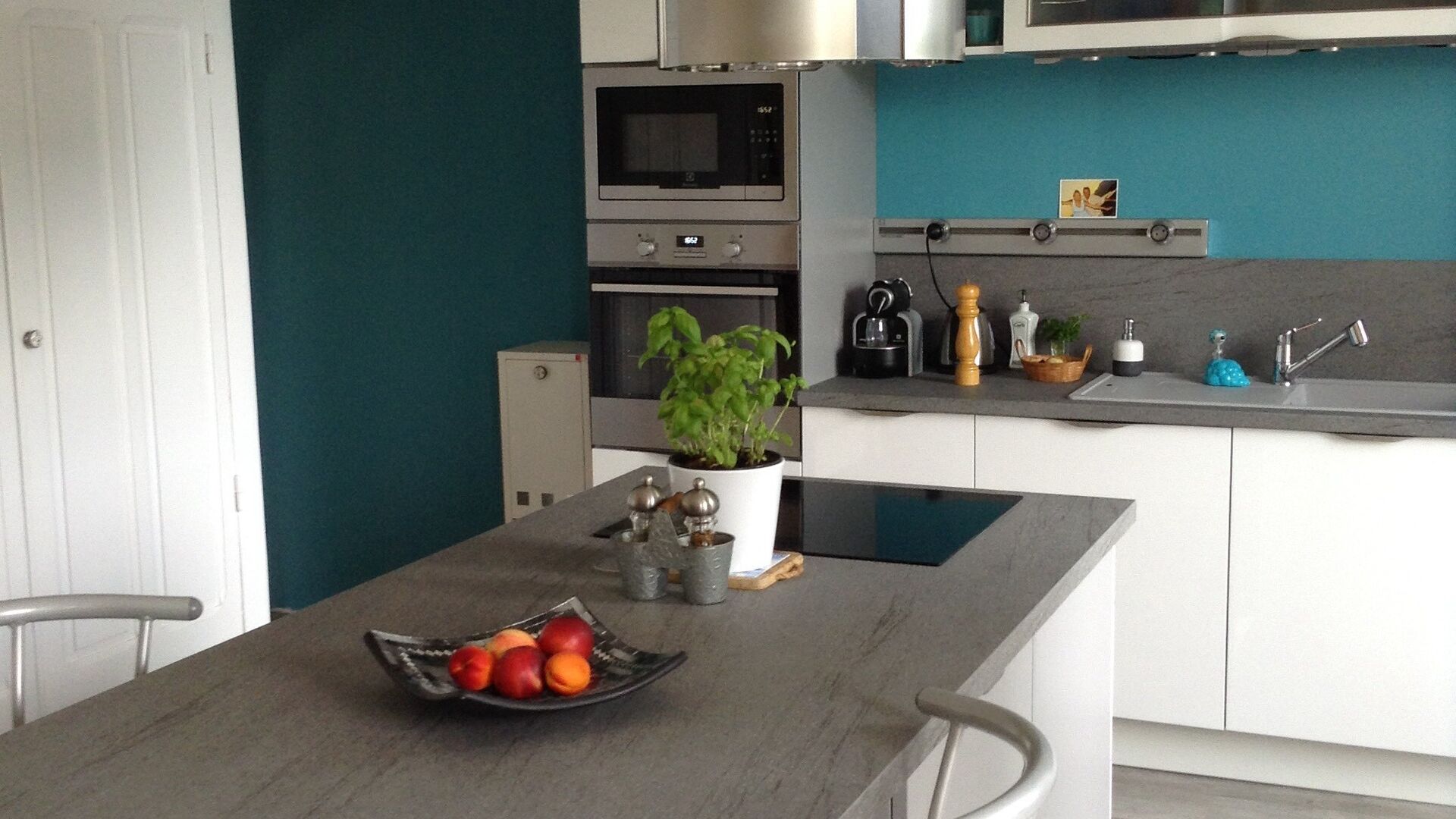 Cuisine équipée sur mesure Light Blanc brillant