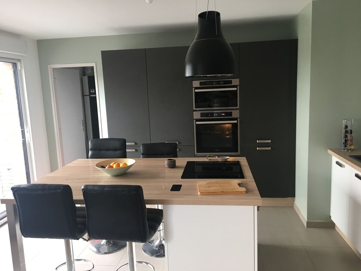 Rénovation cuisine équipée sur mesure Light Blanc Brillant