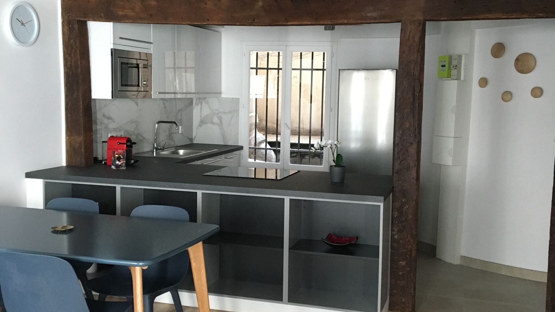 Cuisine équipée sur mesure PETILLA Blanc Brillant