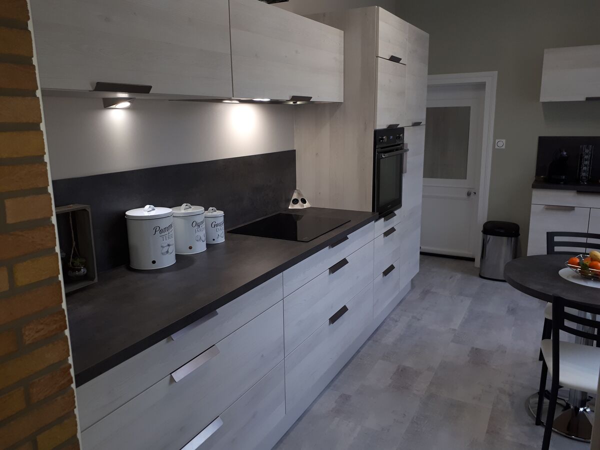 Rénovation cuisine équipée sur mesure Trend Artic Wood