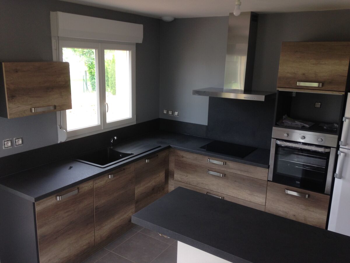 Cuisine avant-après sur mesure Trend + Winoka