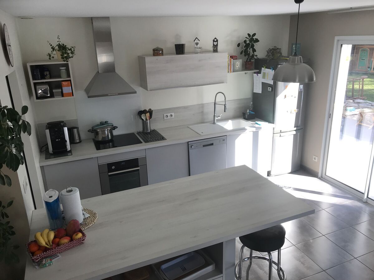 Cuisine avant-après sur mesure Trend Mistigris