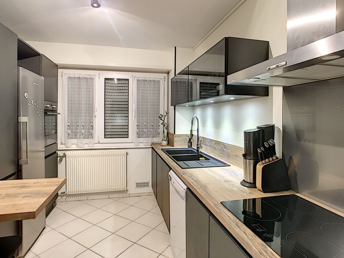 Renovation cuisine équipée sur mesure Label Métal brossé