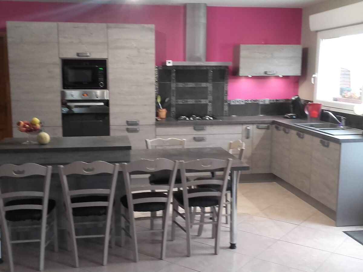 Cuisine équipée sur mesure Label Chêne Sable Synchrone