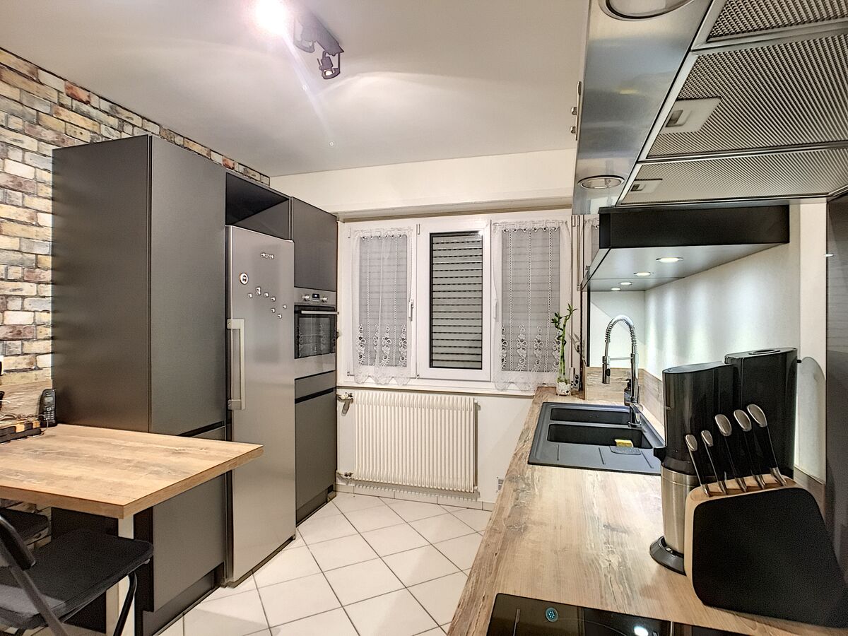 Cuisine avant-après sur mesure Label Métal brossé