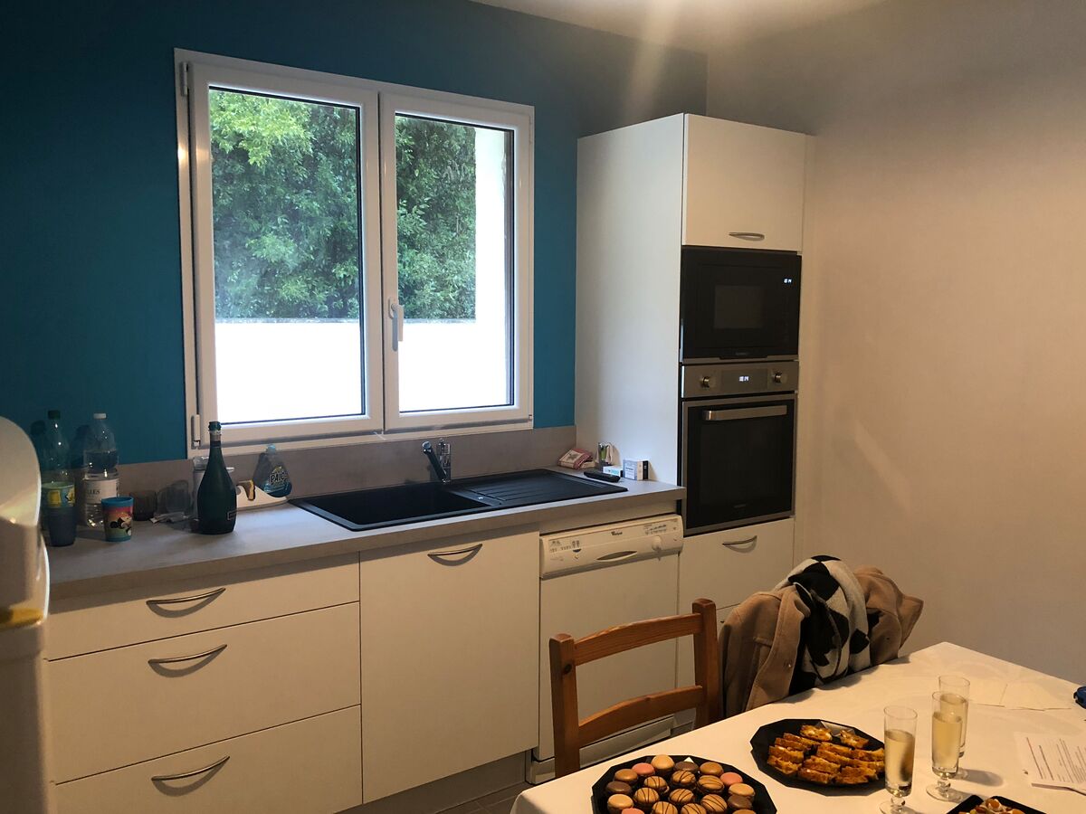 Rénovation cuisine équipée sur mesure Trend Blanc Mat