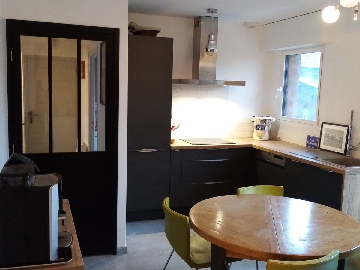 Cuisine équipée sur mesure Label Métal Brossé