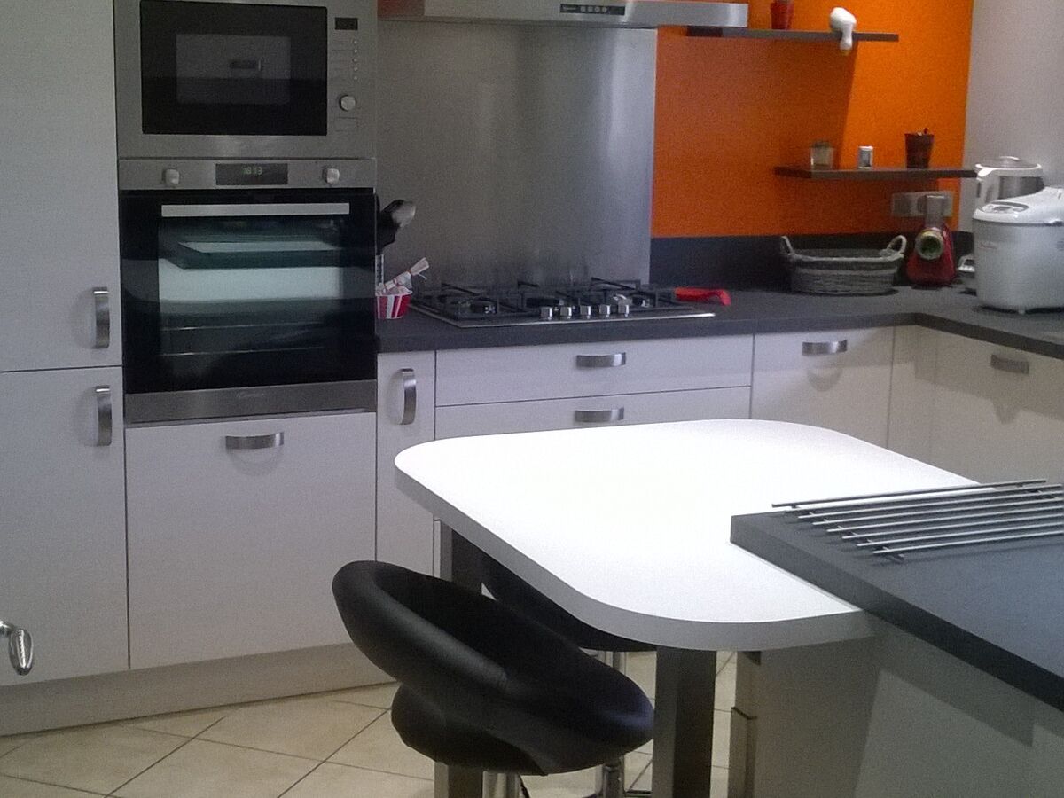 Cuisine avant-après sur mesure Trend + Blanc Mat