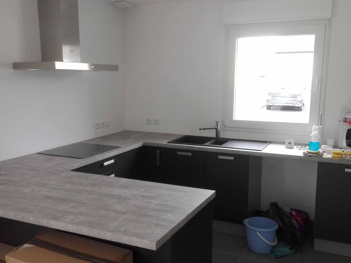 Cuisine équipée sur mesure Trend + Ombre soft